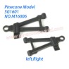 M16006 Front Lower Suspension Arms (left,Right) Parts For SG Pinecone Model SG 1601 RC Car