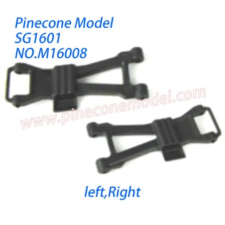 M16008 Rear Lower Suspension Arms (left,Right) Parts For SG Pinecone Model SG-1601 RC Car