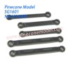 M16009 Rear Upper Links, Steering Links, Servo Link Parts For SG Pinecone Model SG-1601 RC Car
