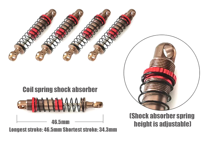 Pinecone_Model_SG-2401_Parts_NO.P24-BZ01_2_Upgrade_Metal_Hydraulic_Shock_Absorber